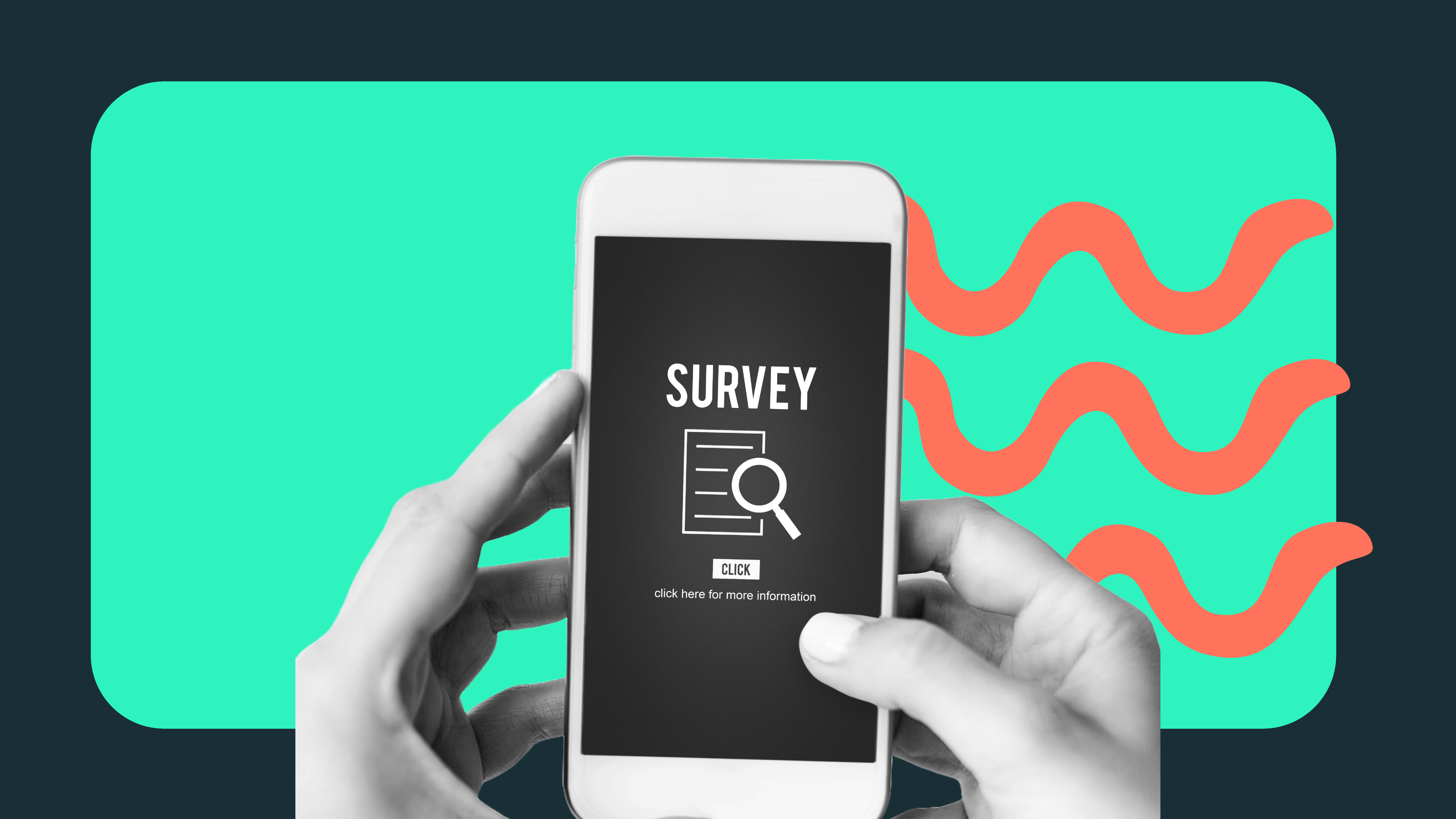 An image of a smartphone being used to take online surveys as a side hustle